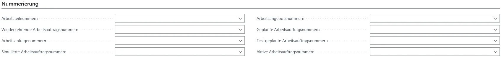 Abbildung: Arbeitsbereichskarte, Reiter Nummerierung